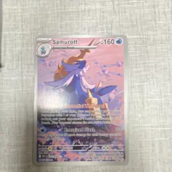 Samurott - 107/086 - SV: White Flare (WHT) Regular 160 HP Pokemon TCG Card - Image 1
