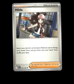 Hilda - 084/086 - White Flare - Near Mint Non Holo Pokemon Card TCG - Image 1