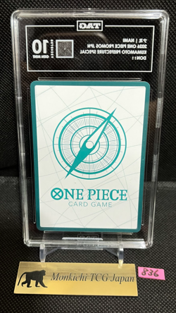 TAG GEM MINT 10 Nami Don!! ONE PIECE Premium Card Collection Kumamoto Special - Image 2