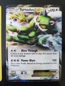 Tornadus EX 90/108 89/98 Pokemon TCG Emerging Powers Dark Explorers LP-NM - Image 3
