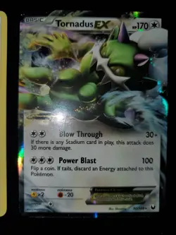 Tornadus EX 90/108 89/98 Pokemon TCG Emerging Powers Dark Explorers LP-NM - Image 5