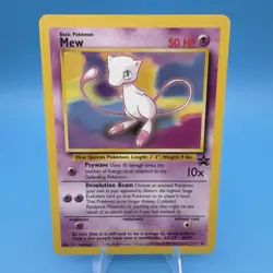 Mew 08/53 Wotc Promo Regular Non Holo Card - Image 1