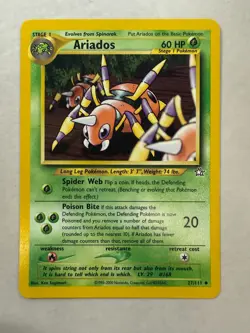 [2000] Pokemon Card TCG | Ariados #27/111 Neo Genesis |. - Image 1
