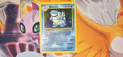 Pokemon Card Blastoise 2/102 Base Set Unlimited Holo WOTC Vintage LP - Image 1