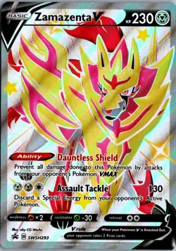 Zamazenta V (Shiny) Promo SWSH: Sword & Shield Promo Cards SWSH293 NM Pokemon - Image 1
