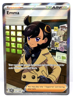 Emma - 107/086 Pokemon TCG Chaos Rising Full Art Ultra Rare Trainer Card - Image 1