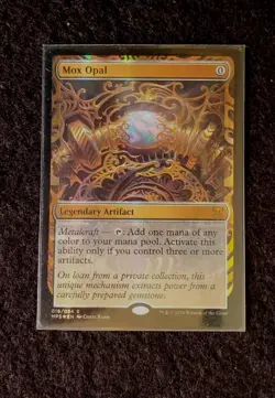 Mox Opal X1 Mtg Kaladesh Near Mint Masterpiece Invention Magic The Gathering - Image 1