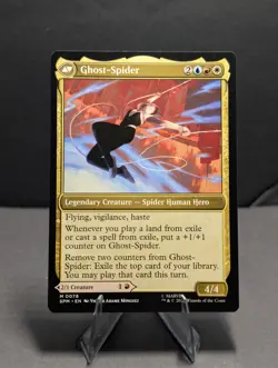 Gwen Stacy 78 Mythic MTG Marvel's Spider-Man SPM Double-Sided Ghost-Spider NM - Image 2