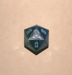 Magic The Gathering Final Fantasy GIFT BUNDLE Blue Spindown D20 Die - Image 1