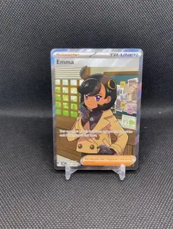 Pokemon TCG Emma Chaos Rising Full Art Holo English 107/086 NM - Image 1