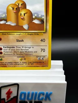 Pokemon TCG Dugtrio 19/102 Base Set WOTC NM $1 Shipping! - Image 4