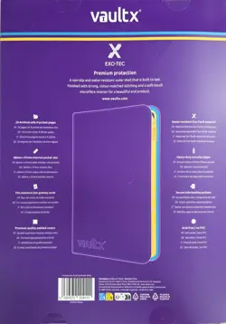 NEW SV6 Vault X Exo-Tec Zip Pokemon Binder 9-Pocket Twilight Masquerade Theme - Image 2