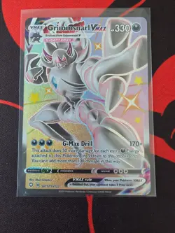 Pokemon TCG Grimmsnarl VMAX SV117/SV122 Shining Fates: Shiny Vault Holo NM - Image 1