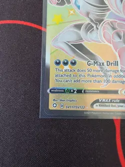 Pokemon TCG Grimmsnarl VMAX SV117/SV122 Shining Fates: Shiny Vault Holo NM - Image 4