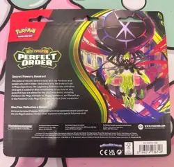 Pokemon TCG: Mega Evolution Perfect Order 3-Pack Blister - Image 3