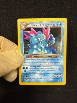 Vintage Pokemon Dark Feraligatr 5/105 Neo Destiny Holo Rare Unlimited - Image 4