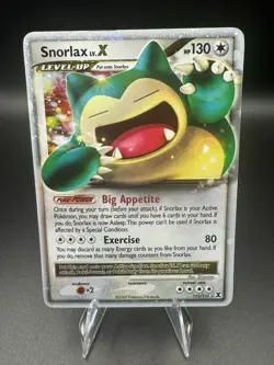 Pokemon Snorlax LV.X 111/111 Platinum Rising Rivals Vintage 2009 Holo - MP / HP - Image 1