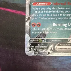 Charizard ex 54/91 PAF: Paldean Fates Pokemon NM - Image 2