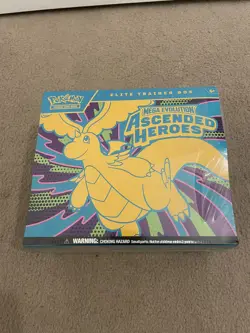 Pokemon TCG: Mega Evolution – Ascended Heroes Elite Trainer Box New Damaged box - Image 1