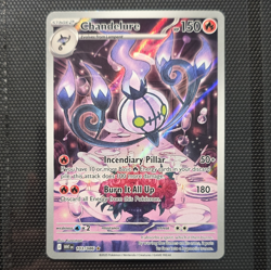 The Pokemon Company Chandelure 103/086 SV: White Flare Holo IR English - Image 1
