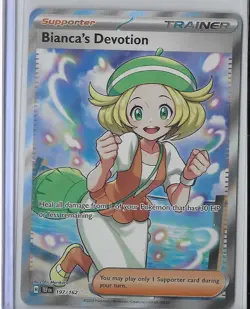 Bianca's Devotion 197/162 Ultra Rare Temporal Forces Pokemon Near Mint - Image 1
