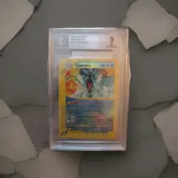 2003 Pokemon Skyridge Gyarados Reverse Holo Beckett 9 Mint 11/144 - Image 1