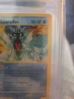 2003 Pokemon Skyridge Gyarados Reverse Holo Beckett 9 Mint 11/144 - Image 5