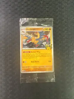 Pokemon Archeops 051/086 Museum Fossil Museum Exclusive Stamed Promo EN Sealed - Image 2