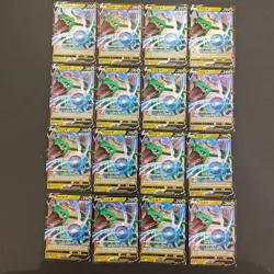 16*Lot Pokemon TCG S-Chinese cs4bC E 097/132 RR Rayquaza V Holo #47 KB72 - Image 1
