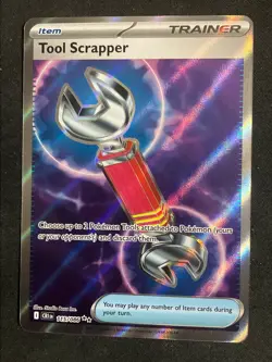 Pokemon TCG Chaos Rising: Tool Scrapper 115/86 Full Art Ultra Rare NM Pack Fresh - Image 1