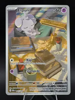 Espurr 095/088 ME03: Perfect Order Illustration Rare Full Art Pokemon - Image 1