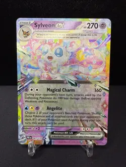 Pokemon TCG Sylveon ex 041/131 Sv: Prismatic Evolutions Holo - Image 1