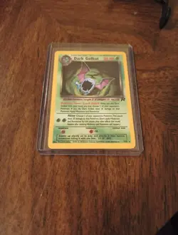 Vintage Pokemon Team Rocket Dark Golbat 7/82 Holo Rare - Image 2