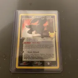 Pokemon TCG: Umbreon 17/17 Gold Star 25th Anniversary Celebrations NM~ - Image 1