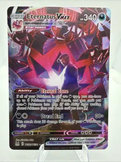 Lost Origin Trainer Gallery Eternatus VMAX TG22/TG30 Holo Rare VMAX Pokemon NM/M - Image 1