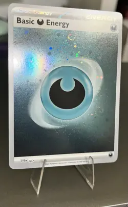 Pokemon 151 Cosmo Holo Dark Energy 007 With 5 Separate Swirls - CRAZY COOL 🌀 - Image 2