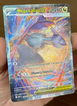 Pokemon TCG Mega Latias EX 181/132 Mega Evolution Base Set SIR NM/Mint - Image 2