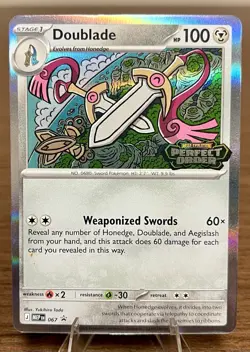 Pokemon TCG Doublade MEP EN 067 Promo Stamped Prerelease Perfect Order NM - Image 1