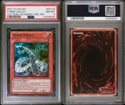 2011 Yu-Gi-Oh! TCG LC2 Duel Academy Years Cyber Valley EN179 PSA 8 Ultra Rare - Image 3