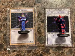 Yugioh Dungeon Dice Monsters DDM Magician Of Black Chaos And Dark Magician Lot - Image 1
