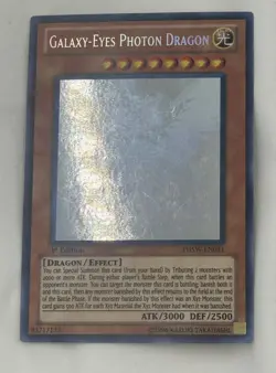 Galaxy-Eyes Photon Dragon (Ghost Rare) PHSW-EN011 Photon Shockwave 1st Edition - Image 1