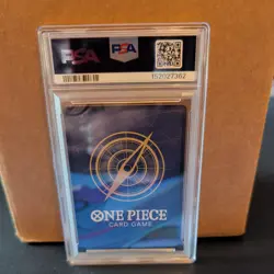 Namco Rob Lucci OP03-092 Awakening of the New Era Special Alt Art Foil PSA 10 EN - Image 2