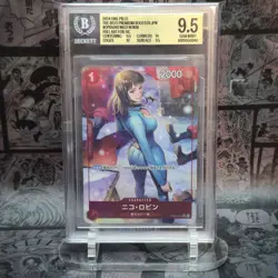 BGS 9.5 - Nico Robin OP05-010 UC [One Piece - The Best PRB-01] Japanese - Image 1
