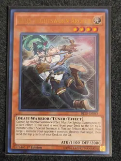 Yugioh! VLP Felis, Lightsworn Archer - BLLR-EN043 - Ultra Rare - 1st Edition - Image 1