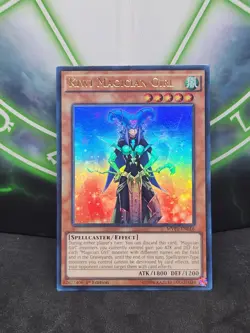 Yugioh Kiwi Magician Girl MVP1-EN016 Ultra Rare 1st Edition NM - Image 1