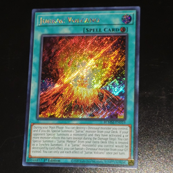 Jurrac Volcano BLMM-EN019 Secret Rare 1st Edition Yugioh Card NM - Image 2