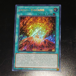 Jurrac Volcano BLMM-EN019 Secret Rare 1st Edition Yugioh Card NM - Image 3