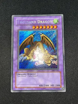 Yugioh Thousand Dragon MRD-143 Secret Rare Metal Raiders NM - Image 1
