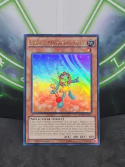 Yugioh Berry Magician Girl MVP1-EN014 Ultra Rare 1st Edition NM - Image 1