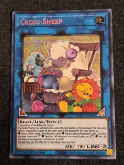 Yugioh Cross-Sheep MP21-EN018 Secret Rare 1st Ed NM - Image 1